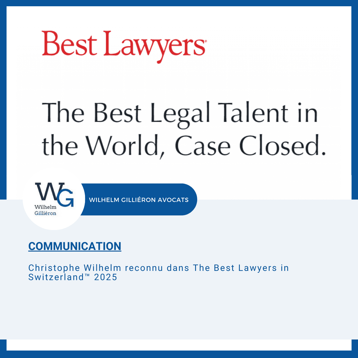 The Best Lawyers in Switzerland - Avocat Droit des sociétés à Lausanne